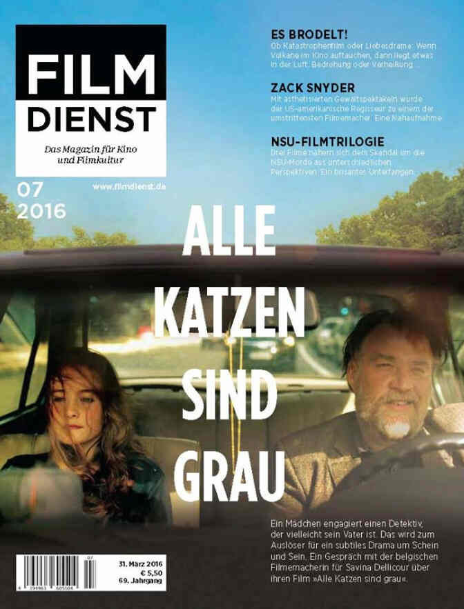 FILM DIENST magazine side cover Issue 7 31 March 2016