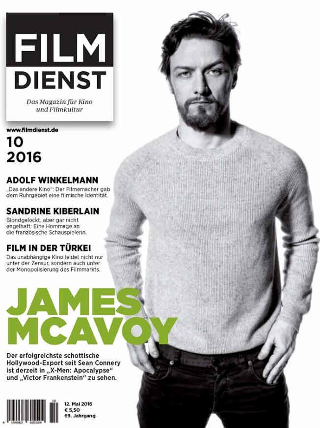 FILM DIENST magazine side cover Issue 10 12 May 2016