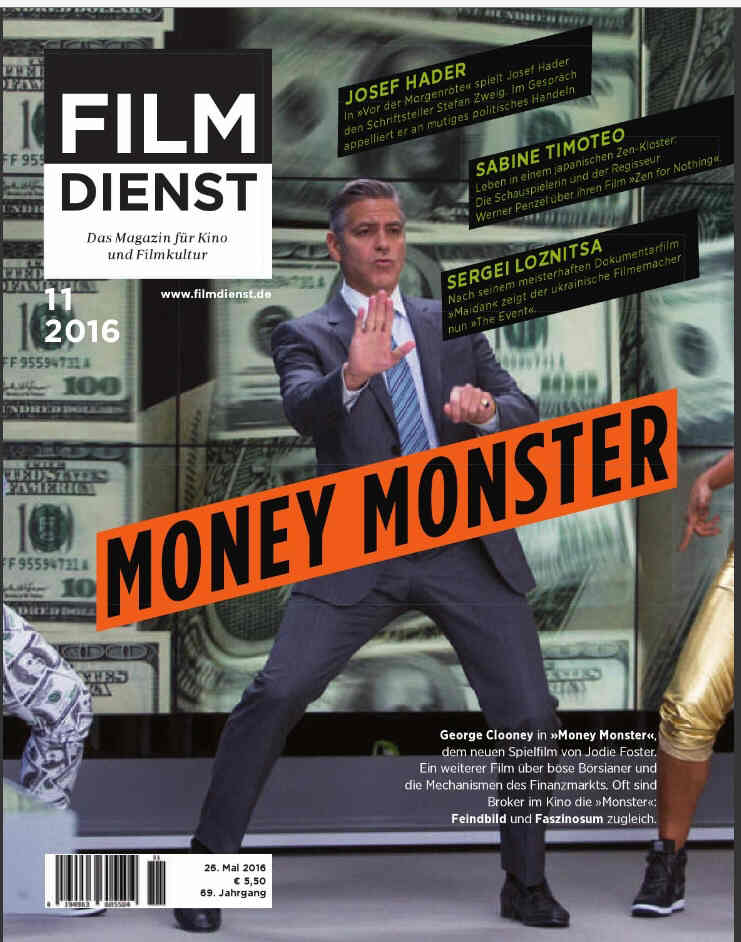 FILM DIENST magazine side cover Issue 11 25 May 2016