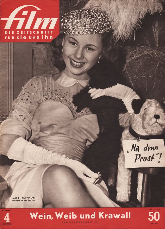 FILM (40s) magazine side cover Issue 4 16 February 1952