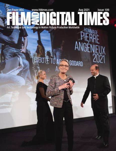 FILM AND DIGITAL TIMES magazine side cover Issue 109  August 2021