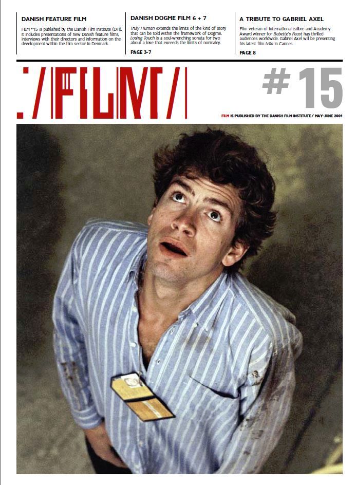 FILM (Dk) magazine side cover Issue 15 May 2001