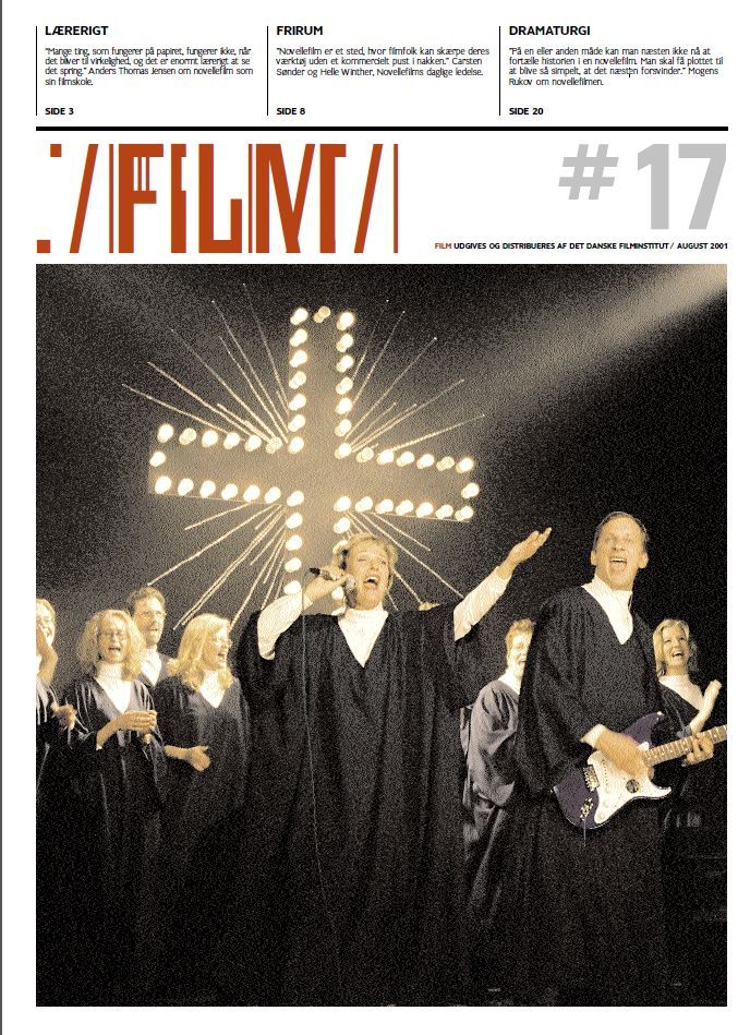 FILM (Dk) magazine side cover Issue 17 September 2001