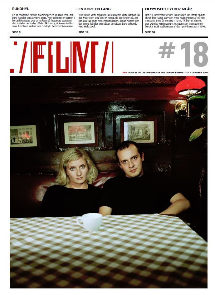 FILM (Dk) magazine side cover Issue 18 October 2001