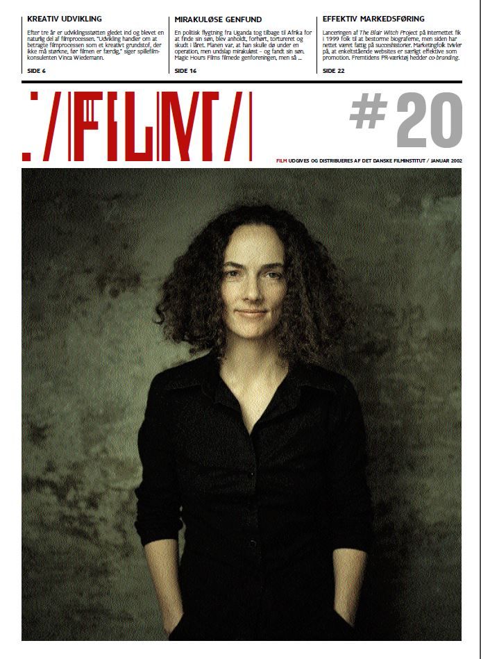 FILM (Dk) magazine side cover Issue 20 January 2002