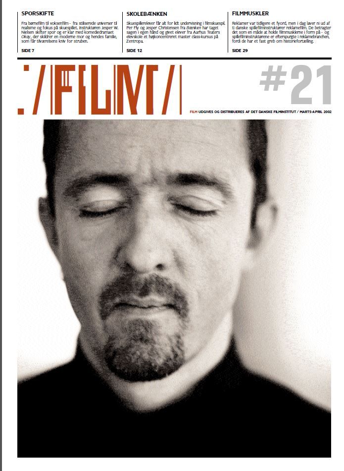 FILM (Dk) magazine side cover Issue 21 March-April 2002