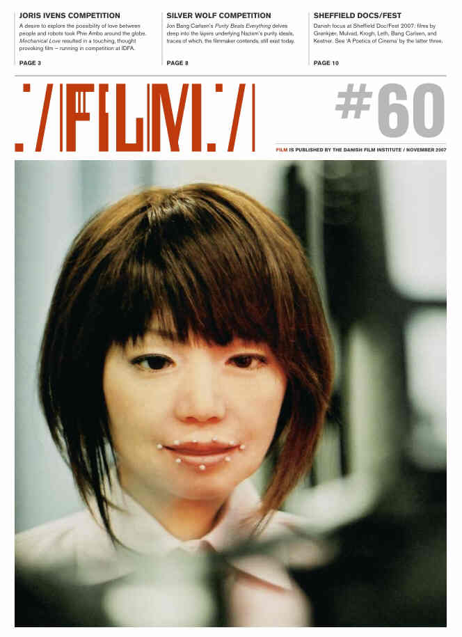 FILM (Dk) magazine side cover Issue 60 November 2007