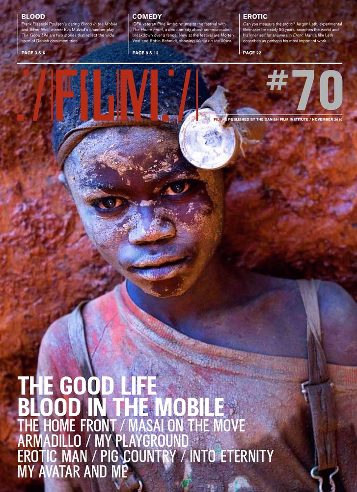 FILM (Dk) magazine side cover Issue 70 November/December 2010