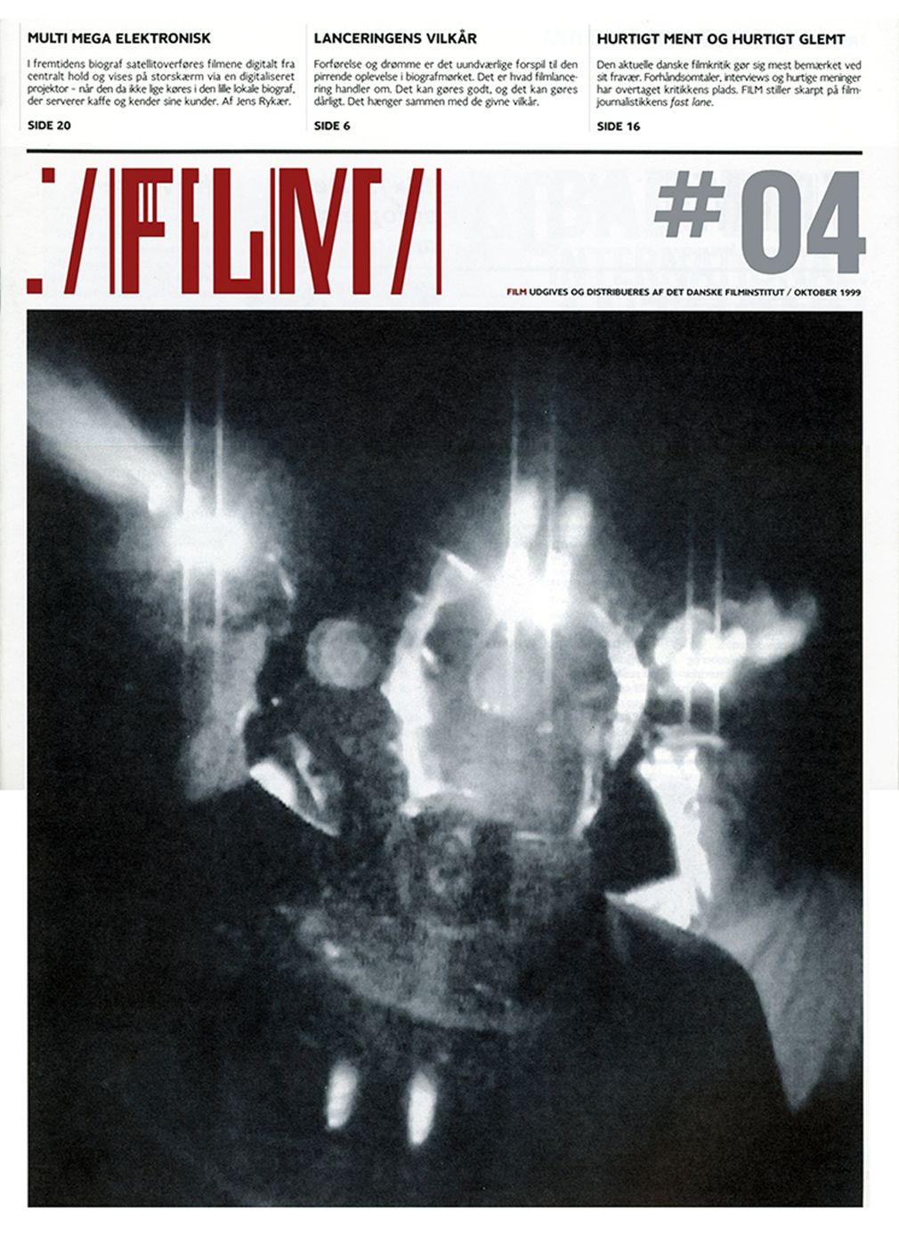 FILM (Dk) magazine side cover Issue 4  October 1999