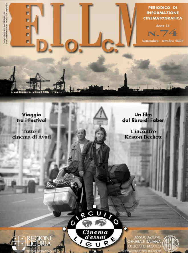 FILMDOC magazine side cover Issue 74 September/October 2007
