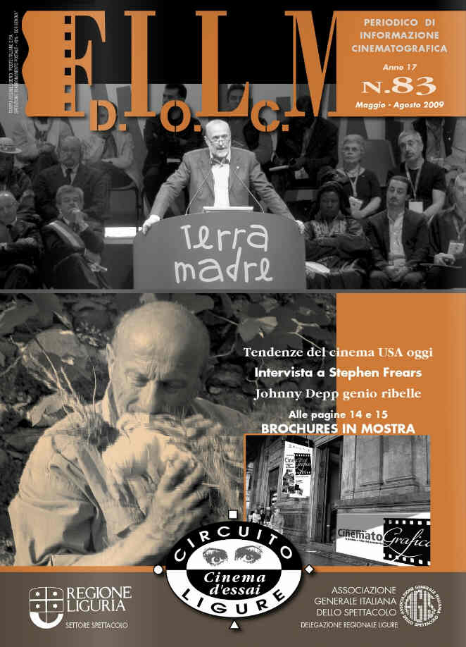 FILMDOC magazine side cover Issue 83 May/August 2009