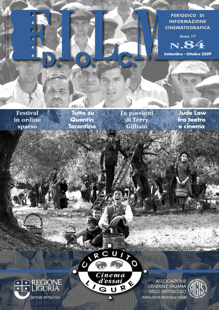 FILMDOC magazine side cover Issue 84 September/October 2009