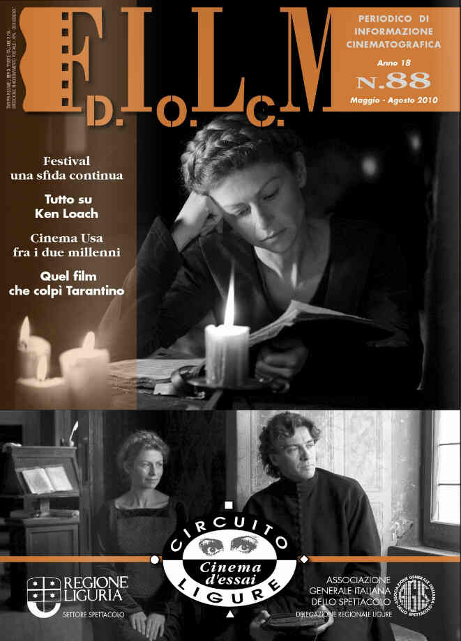 FILMDOC magazine side cover Issue 88 May/August 2010