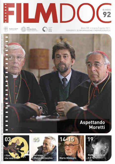 FILMDOC magazine side cover Issue 92 March/April 2011