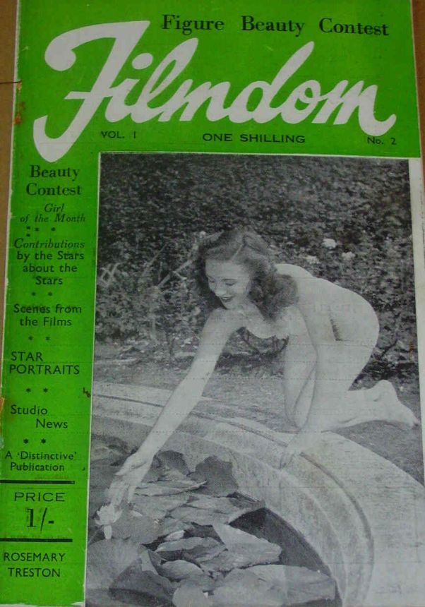 FILMDOM magazine side cover Issue 2  December 1947