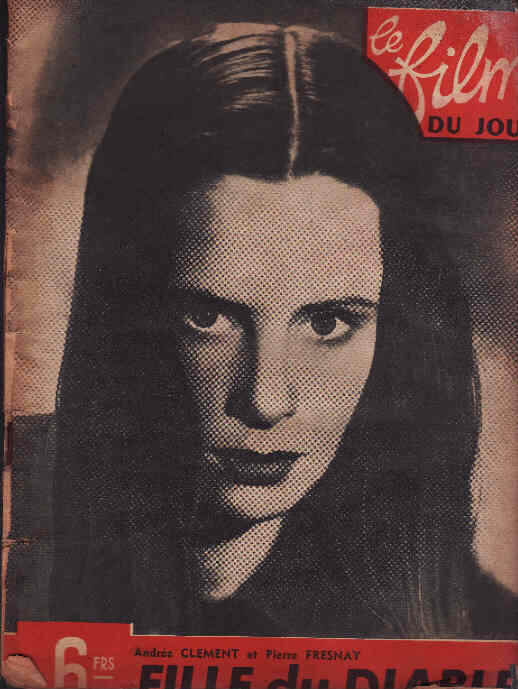 FILM DU JOUR magazine side cover Issue 39 19 July 1946