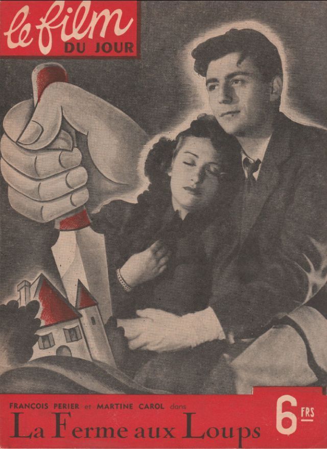 FILM DU JOUR magazine side cover Issue 41 3 August 1946
