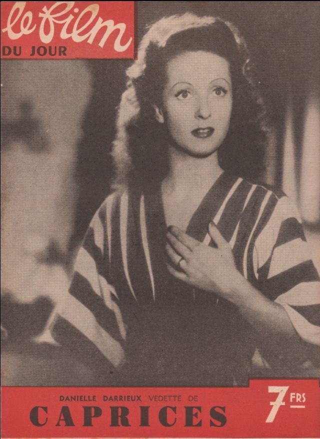 FILM DU JOUR magazine side cover Issue 46 6 September 1946