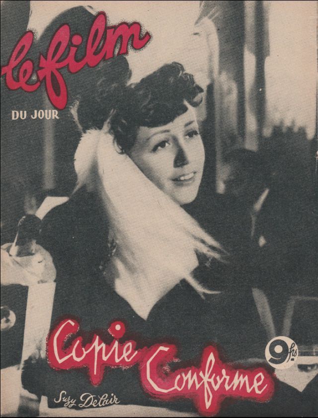 FILM DU JOUR magazine side cover Issue 82 16 May 1947