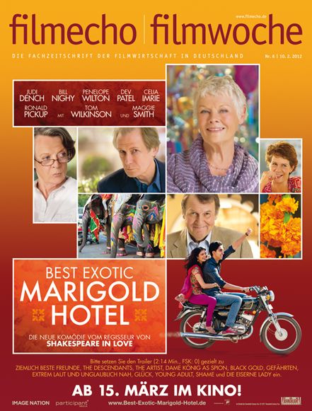 FILM-ECHO FILMWOCHE magazine side cover Issue 6 10 February 2012