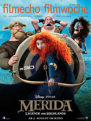 FILM-ECHO FILMWOCHE magazine side cover Issue 27 7 July 2012