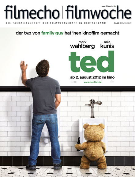 FILM-ECHO FILMWOCHE magazine side cover Issue 28 13 July 2012