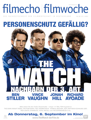 FILM-ECHO FILMWOCHE magazine side cover Issue 30 27 July 2012