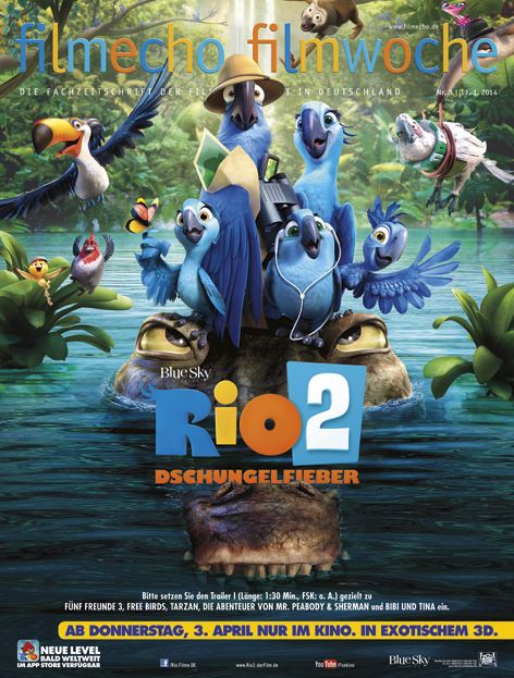 FILM-ECHO FILMWOCHE magazine side cover Issue 3 17 January 2014