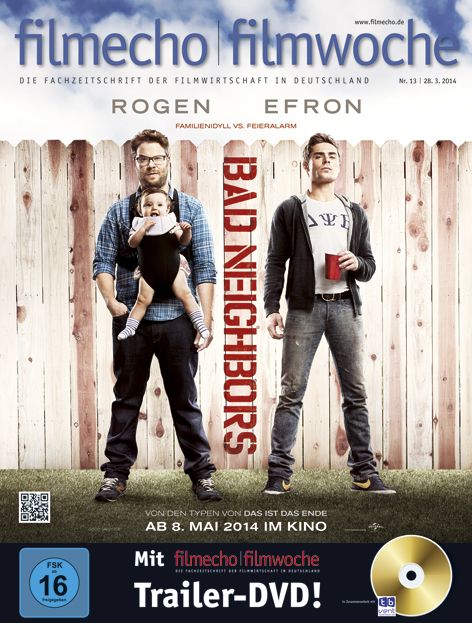 FILM-ECHO FILMWOCHE magazine side cover Issue 13 28 March 2014