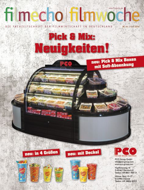 FILM-ECHO FILMWOCHE magazine side cover Issue 14 4 April 2014