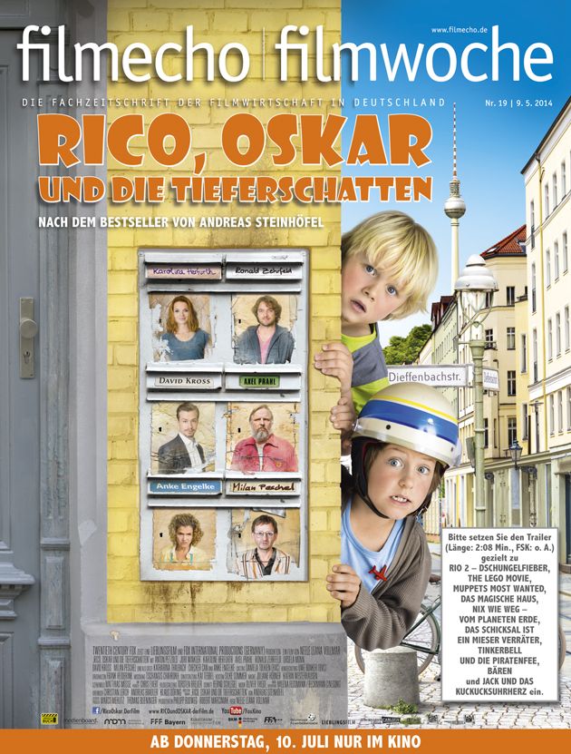 FILM-ECHO FILMWOCHE magazine side cover Issue 19 9 May 2014