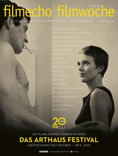 FILM-ECHO FILMWOCHE magazine side cover Issue 20 16 May 2014