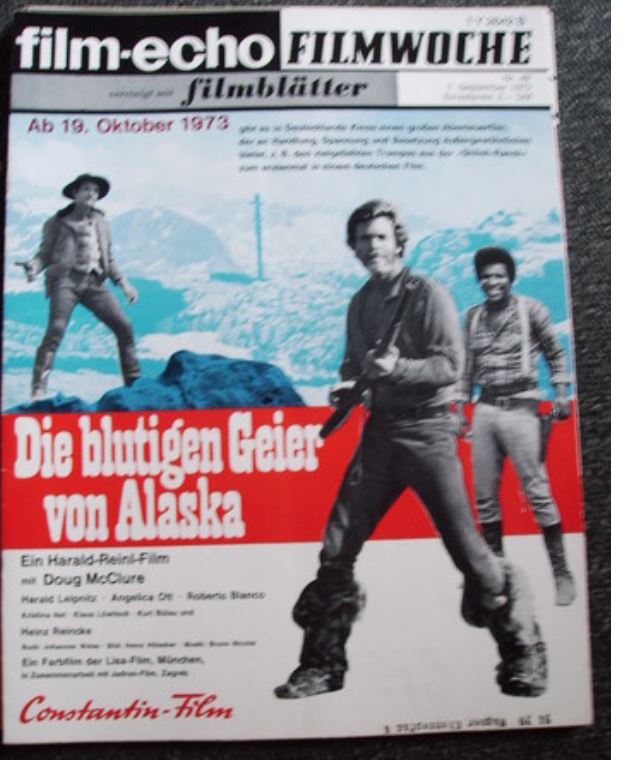 FILM-ECHO FILMWOCHE magazine side cover Issue 30  1973