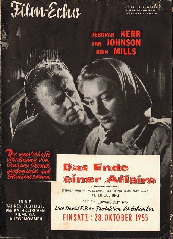 FILM-ECHO FILMWOCHE magazine side cover Issue 57 5 October 1955