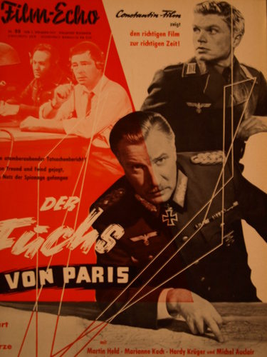 FILM-ECHO FILMWOCHE magazine side cover Issue 41 2 November 1957