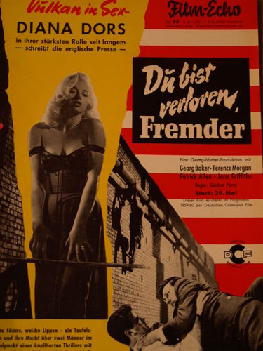 FILM-ECHO FILMWOCHE magazine side cover Issue 18 2 May 1959
