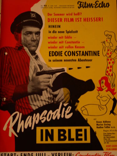 FILM-ECHO FILMWOCHE magazine side cover Issue 26 10 June 1959