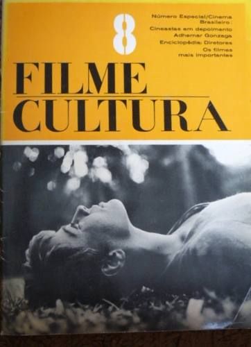 FILME CULTURA magazine side cover Issue 8  1968