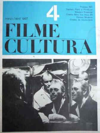 FILME CULTURA magazine side cover Issue 4 March/April 1967