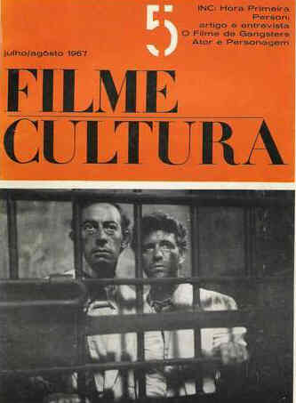 FILME CULTURA magazine side cover Issue 5 July/August 1967