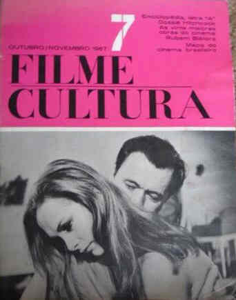 FILME CULTURA magazine side cover Issue 7 October/November 1967