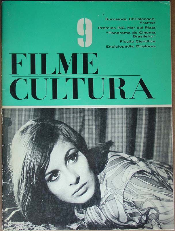 FILME CULTURA magazine side cover Issue 9 April 1968