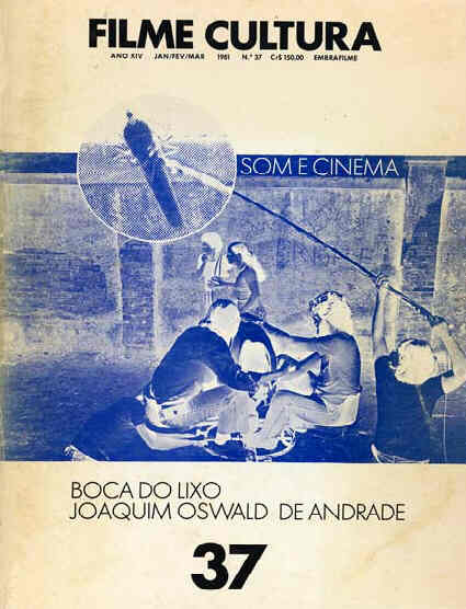 FILME CULTURA magazine side cover Issue 37 January-March 1981