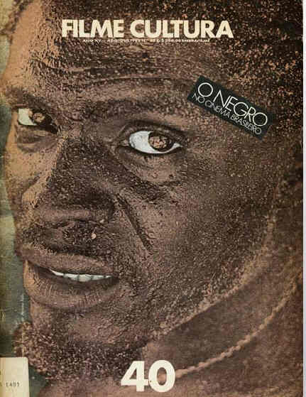 FILME CULTURA magazine side cover Issue 40 August-October 1982