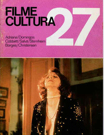 FILME CULTURA magazine side cover Issue 27  