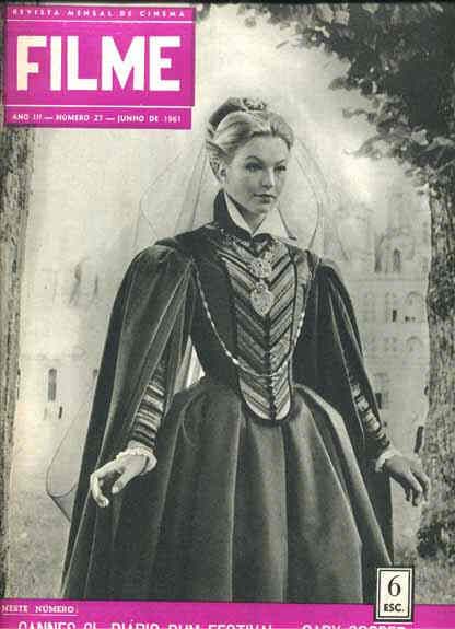 FILME (Po) magazine side cover Issue 27 June 1961