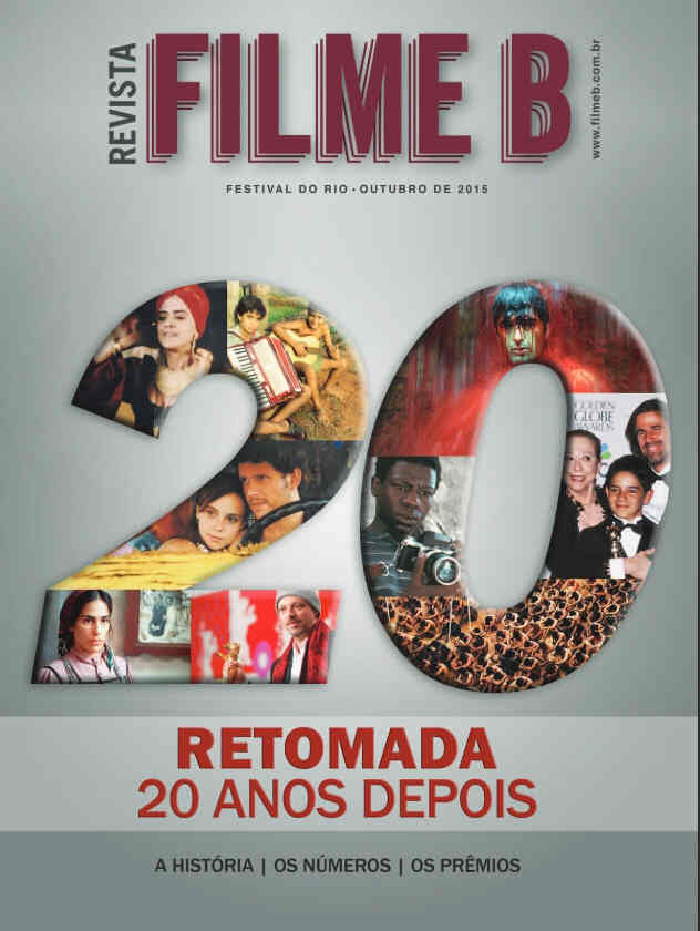 REVISTA FILME B magazine side cover October 2015