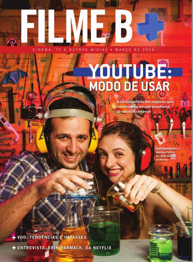 REVISTA FILME B magazine side cover March 2016