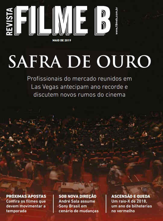 REVISTA FILME B magazine side cover  May 2019