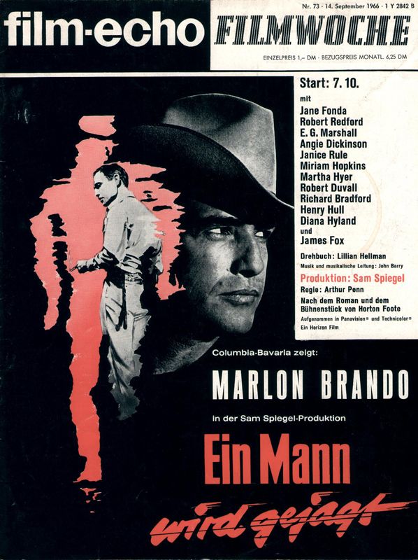 FILM-ECHO FILMWOCHE magazine side cover Issue 73 14 September 1966